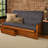 Stratford Full Futon Frame Includes Storage Drawers with Mattress-996235478-1025759435