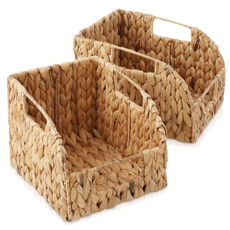 Casafield Seagrass Decorative Basket, Natural
