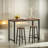 Siljan 2PC Bar Stools 65CM High