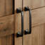 Armoire de rangement, armoire d'appoint, buffet avec deux tablettes réglables-405381741