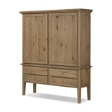Whitman Cabinet-Worn Oak