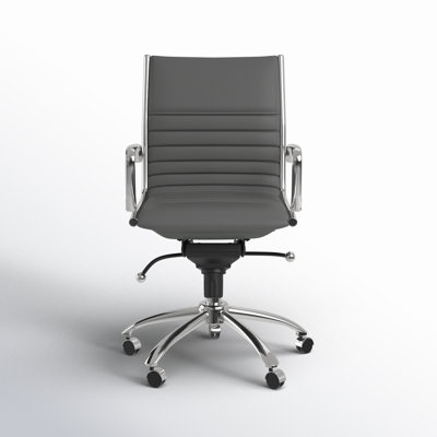 Naida Faux Leather Swivel Task Chair