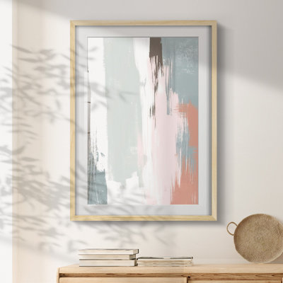 Sandstone Peel III -Framed Print