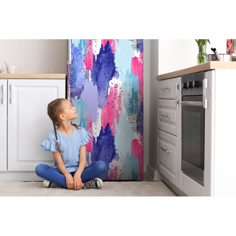 Abstract Door Decal