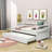 Twin Wooden Daybed with Twin Size Trundle-1877143015