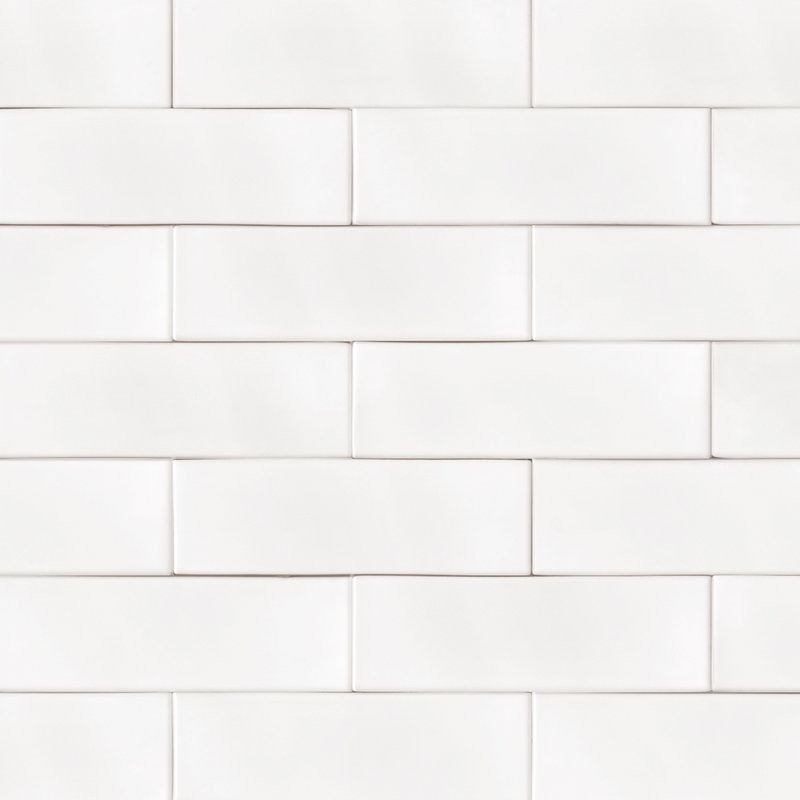 Bliss 3X8 Ceramic Subway Wall Tile, Blue