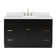 Hamlet 55'' Single Bathroom Vanity with White Quartz Top