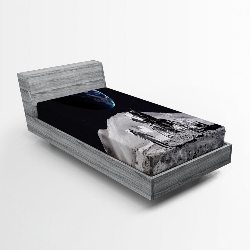 Microfiber Fitted Sheet, Twin Fitted Sheet