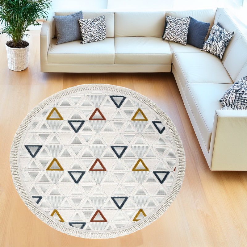 Tapis rond 74,8 po