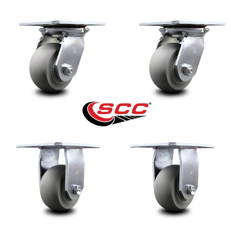 4 Piece Thermoplastic Caster Set