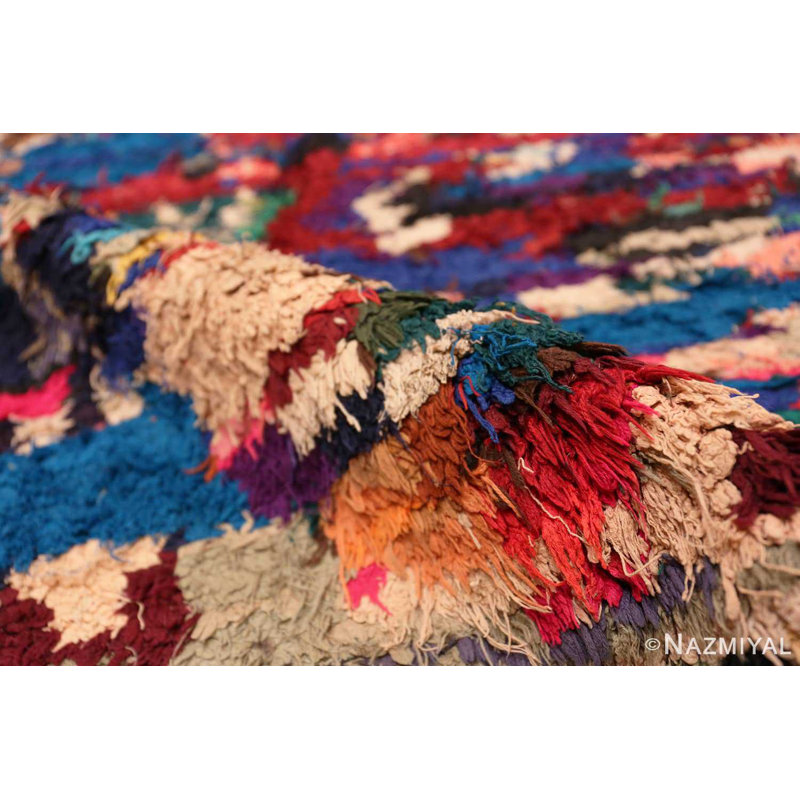Tapis rétro berbère marocain