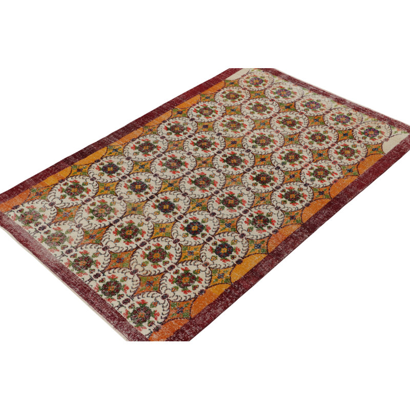 One-of-a-Kind 5'10" X 9'3" Hand Knotted Area Rug