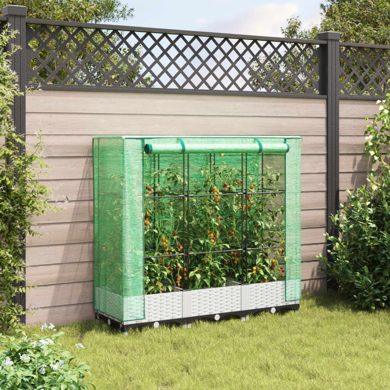 Casolo Raised Garden Bed, White