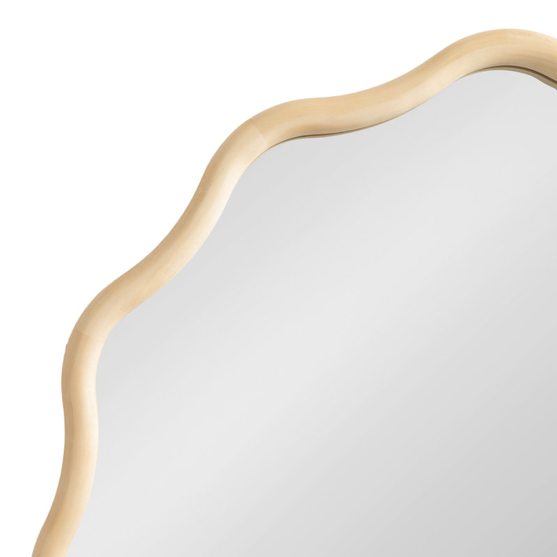 Miroir de salle de bain Melvina, Beige