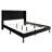 Velvet Upholstered Wingback Bed-1326838340-1326838339