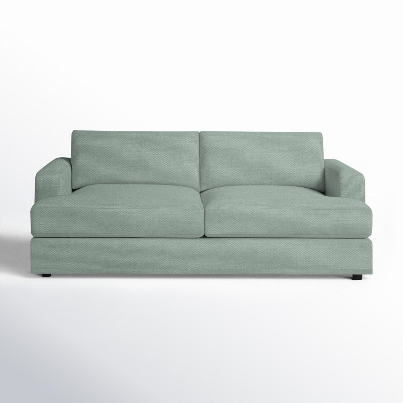 Cayden Upholstered 84'' Sofa, Bayou Spray Canvas