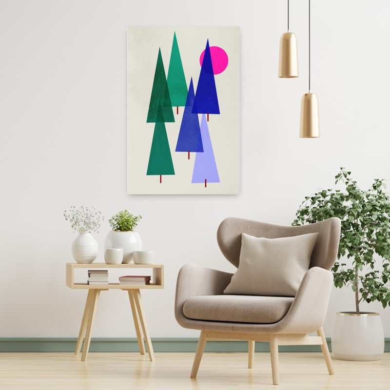 Art contemporain, art contemporain abstrait, H 36 po x l 24 po