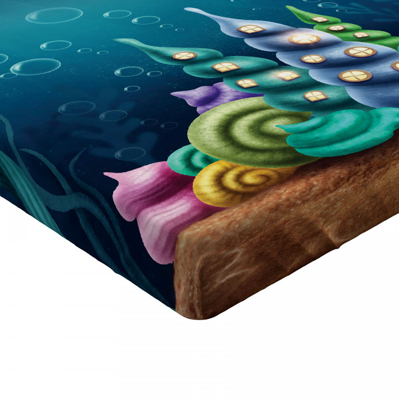 Drap-housse en microfibre Ocean, Drap-housse grand