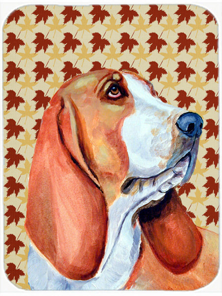 Planche à découper en verre à basset hound east urban home