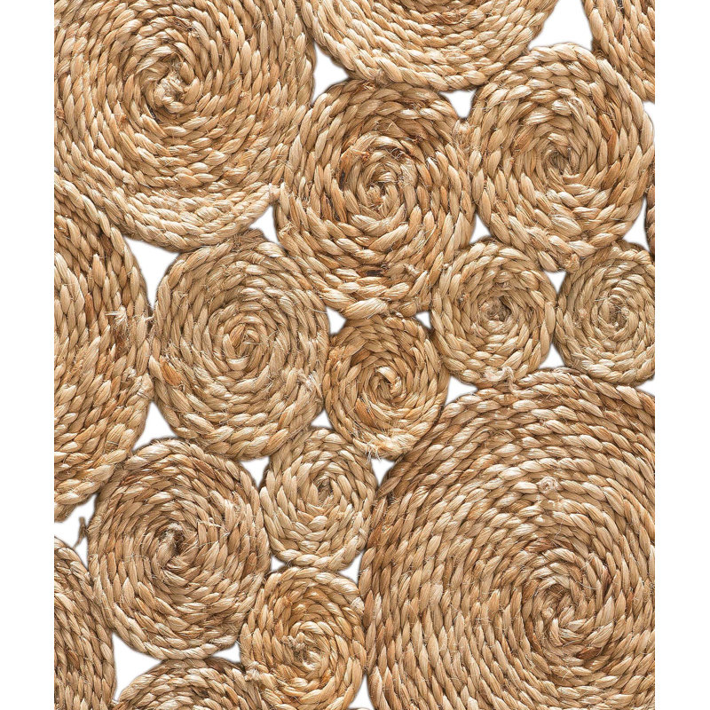 Round Renatta Hand Woven Indoor / Outdoor Area Rug, Round 4'11"