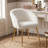 Lashann 18.5'' H Fabric Upholstered Metal Armchair-9353740-9353743-53750196