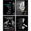 «Colorful Moon Boxing Inspiration», impression encadrée de 4 pièces-90691984-90691985