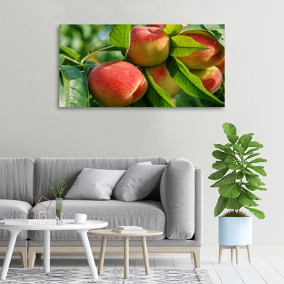 Peaches - No Frame Print on Canvas