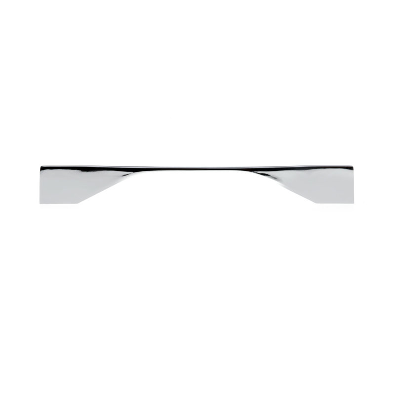 Poignée de type barre en métal, Chrome, 6 5/16"