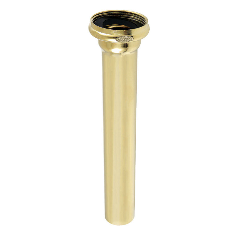 Kingston Brass Possibility 1-1/2" to 1-1/4" Step-Down Tailpiece, 8" Length, Brown/Gold