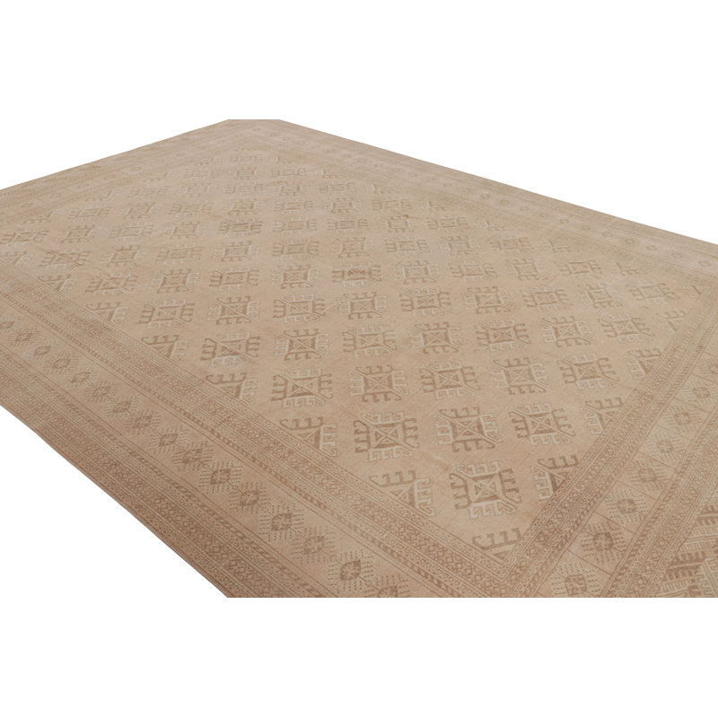 One-of-a-Kind Rectangle 9'6" X 13' Hand Knotted Area Rug