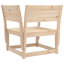 Garden Chair Solid Wood Pine-393995314