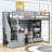 Haizley Kids Twin Loft Bed with Drawers-556665879