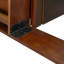 Grand lit de jour avec bureau amovible, tiroirs de rangement et table d'appoint hydraulique-768949455-768949452
