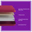 Matelas pour enfant en mousse à mémoire de forme simple de 5 pouces en rose - Conception peu encombrante pour lits superposés et lits gigognes, housse respirante, support profilé pour tous les âges