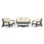 HIPS Sofa With Cushion,  Outdoor Garden Sofa, Sofa Set For Porch, Poolside, Terrace, And Yard-800250079-800250048-800250049