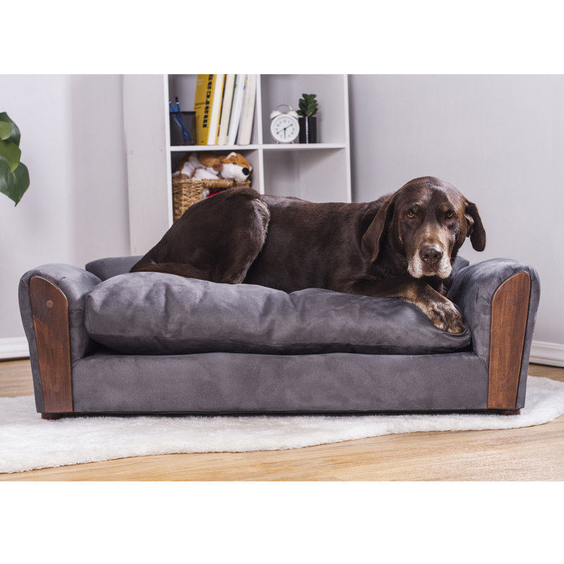 Canapé Katonah, Grand (l 40 po x P 23 po x H 13 po), Gris anthracite