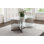 Teena 76-Inch Rectangular Mirrored Dining Table Silver