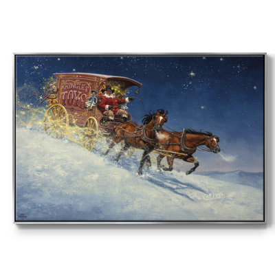 Nick of Time - reproduction de cadre flottant sur toile