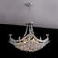 Lustre empire en cristal 8 lumières Ezequil