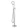 1 Handle Floor Roman Tub Faucet with Diverter