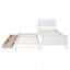 Lit plateforme simple avec lit gigogne et tiroirs-205180686