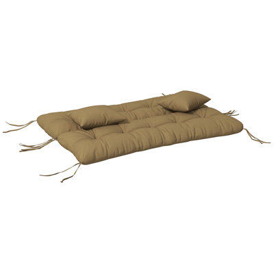 Outdoor 4'' Bench Seat / Back Cushion