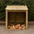 600cm W x 580.64cm D Wood Log Store