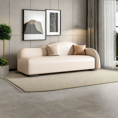 Chaise en bois massif éponge simple de luxe léger