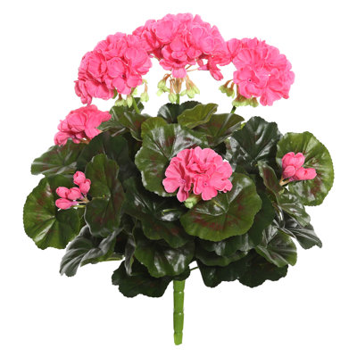 Faux buisson de géranium