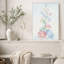 «Pastel Floating Stones», aquarelle sur toile-1303457390