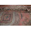 Tapis traditionnel fait à la main en laine rose 7 x 10
