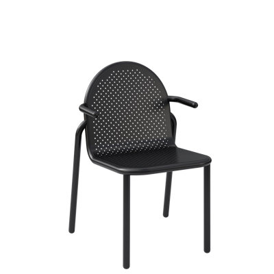 Fauteuil Juna, accoudoirs