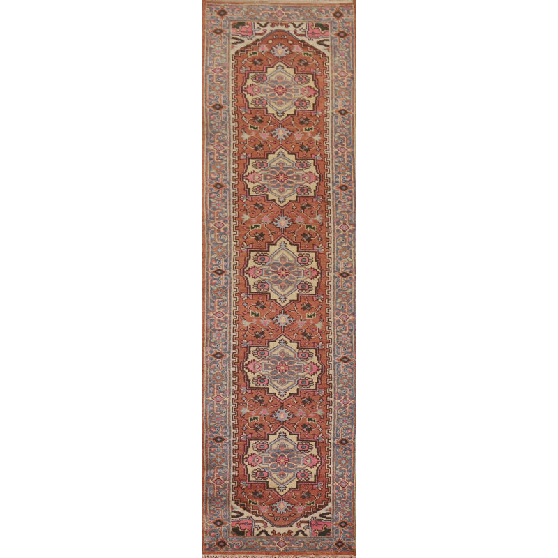Tapis de couloir oriental géométrique 3x12