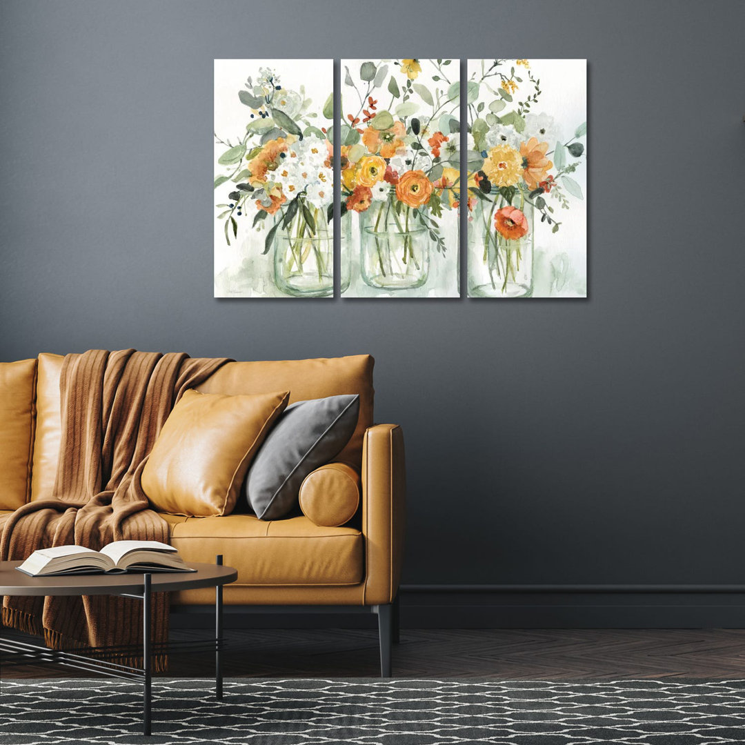 Trois Beauties von Carol Robinson - Giclée auf Leinwand ohne Rahmen